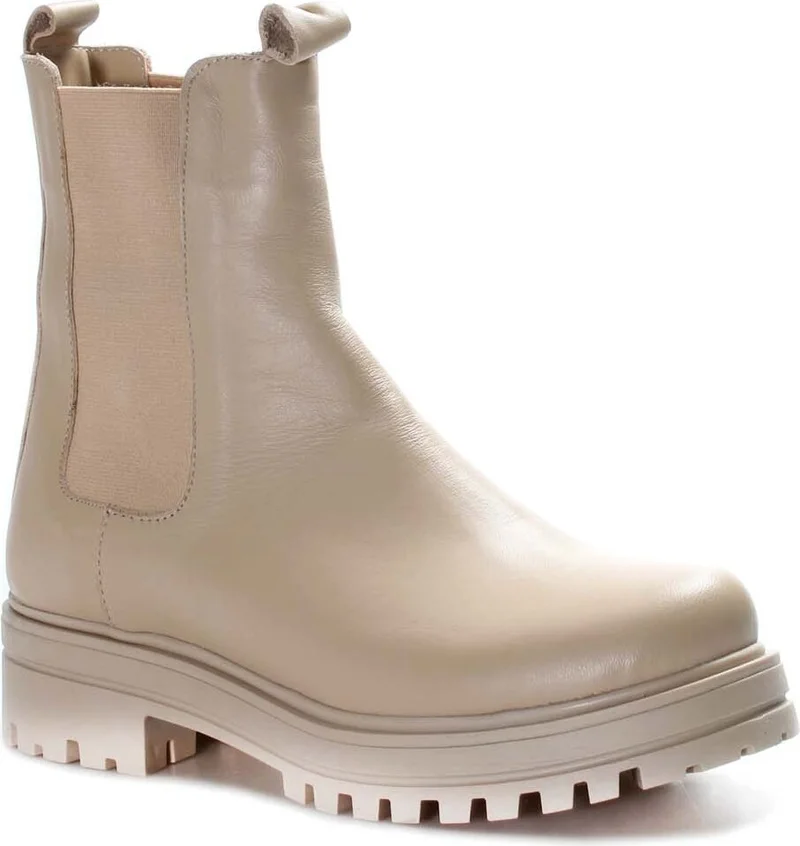 فاست ستيب Leather Shearling Women's Classic Boots 757KZA21045
