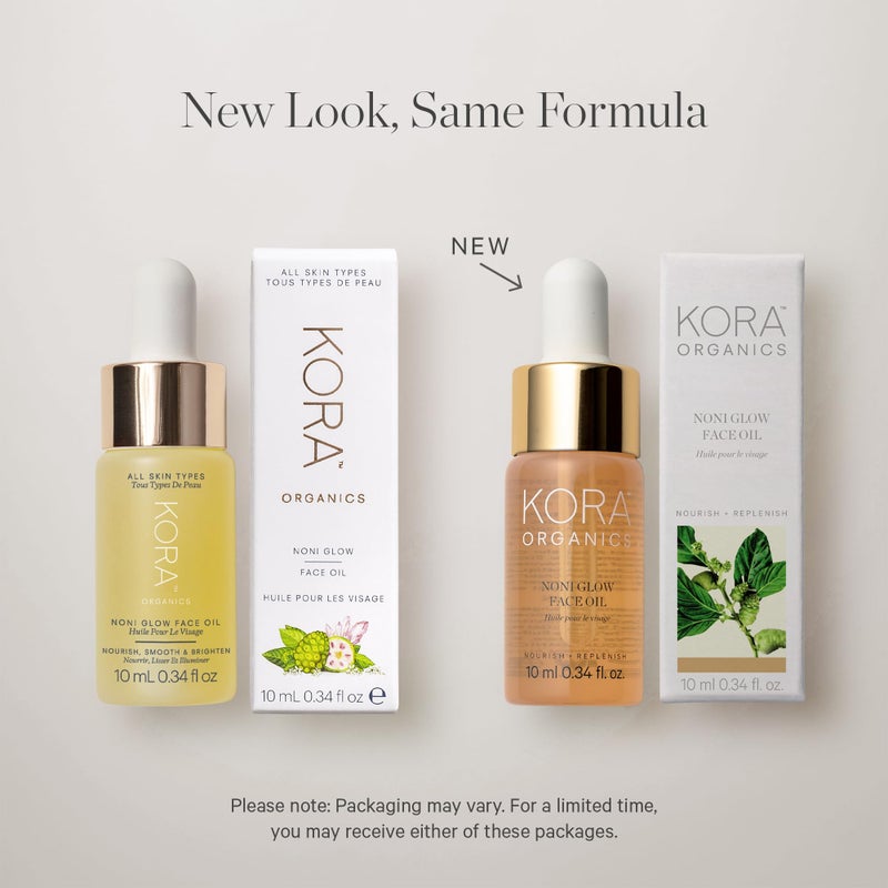 KORA Organics Noni Glow Hydrating Face Oil with Rosehip, Gua Sha Oil, Certified Organic, Cruelty Free, 1.01 fl oz - Beauty Products for Women - Image 2