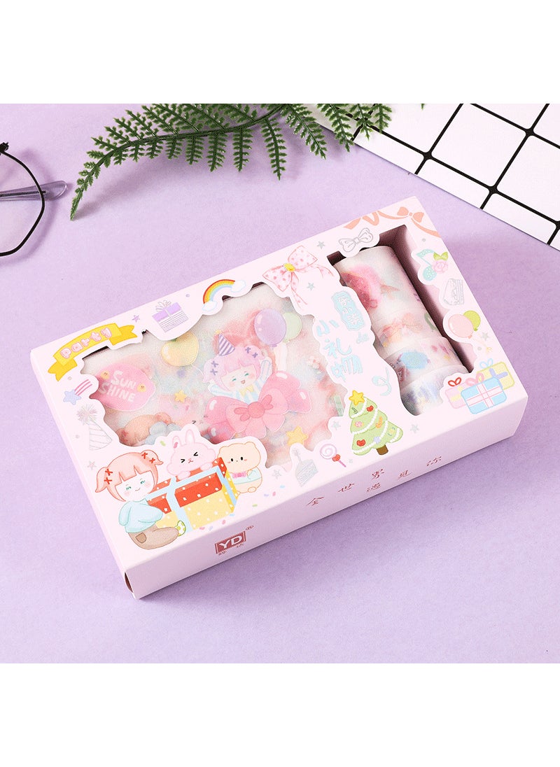 Frosted Sticker Set Series Handbook Tape Girl Landscape Student Diary Decoration Stickers Thickness 4cm Suitable Travel Souvenir Small gift - pzsku/ZE9F308E32C36EDBFF349Z/45/_/1741688683/f284126c-565b-4103-83a7-d833d563092e