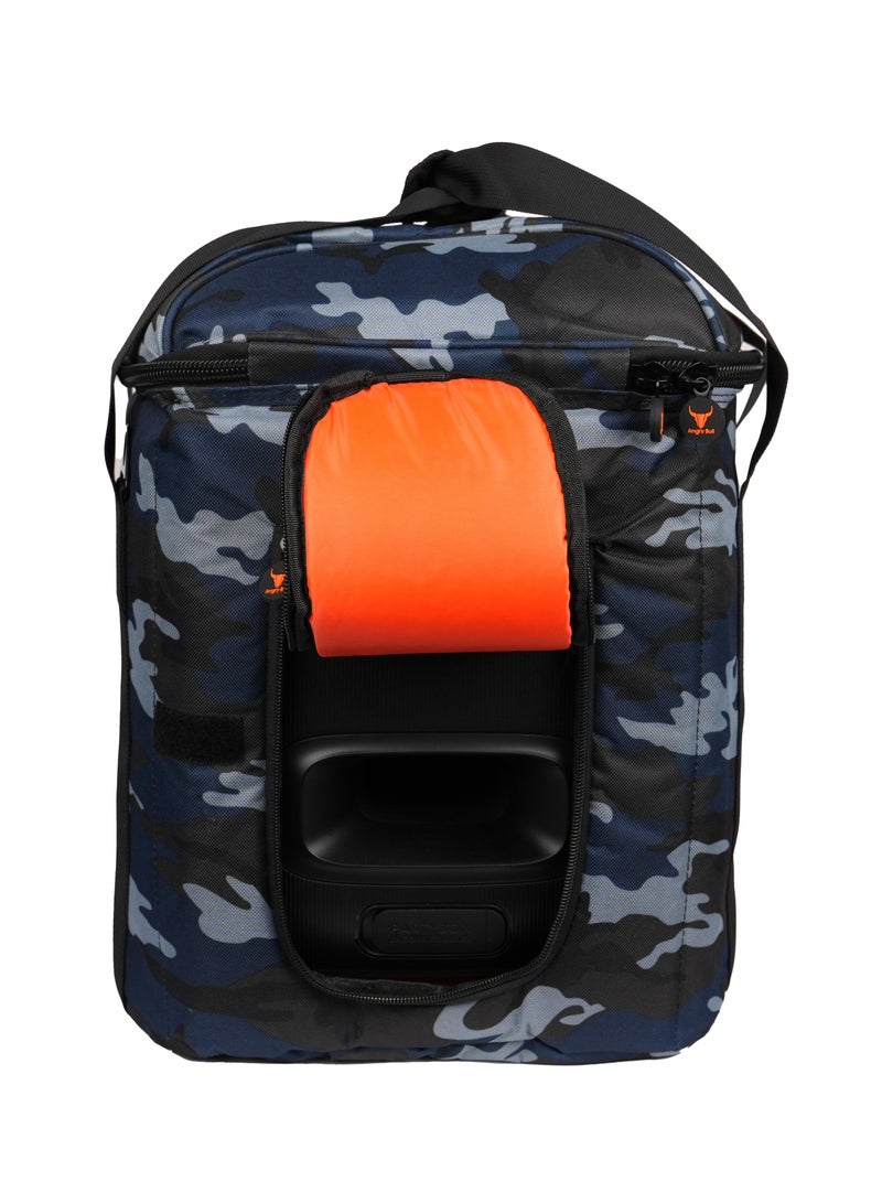 Angry Bull Speaker Bag Safety Carrying Storage Case with Shoulder and Handy Strap Travel Bag for JBL Encore Essential - ARMY E - Image 3