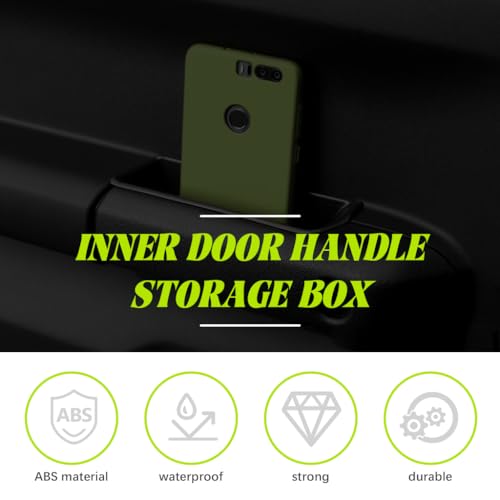 STHIRA® Car Organizer Case Front Row Door Handle Modification Organizer Case for Accessories Universal Plastic Door Handle Car Storage Box for Suzuki Jimny JB64 JB74W 2019-2024 - Image 5
