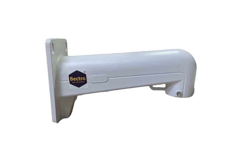 Bectro حامل تثبيت للجدران والأعمدة داخلي/خارجي باللون الأبيض مناسب لتثبيت كاميرا سبيد دوم (PTZ) - Image 1