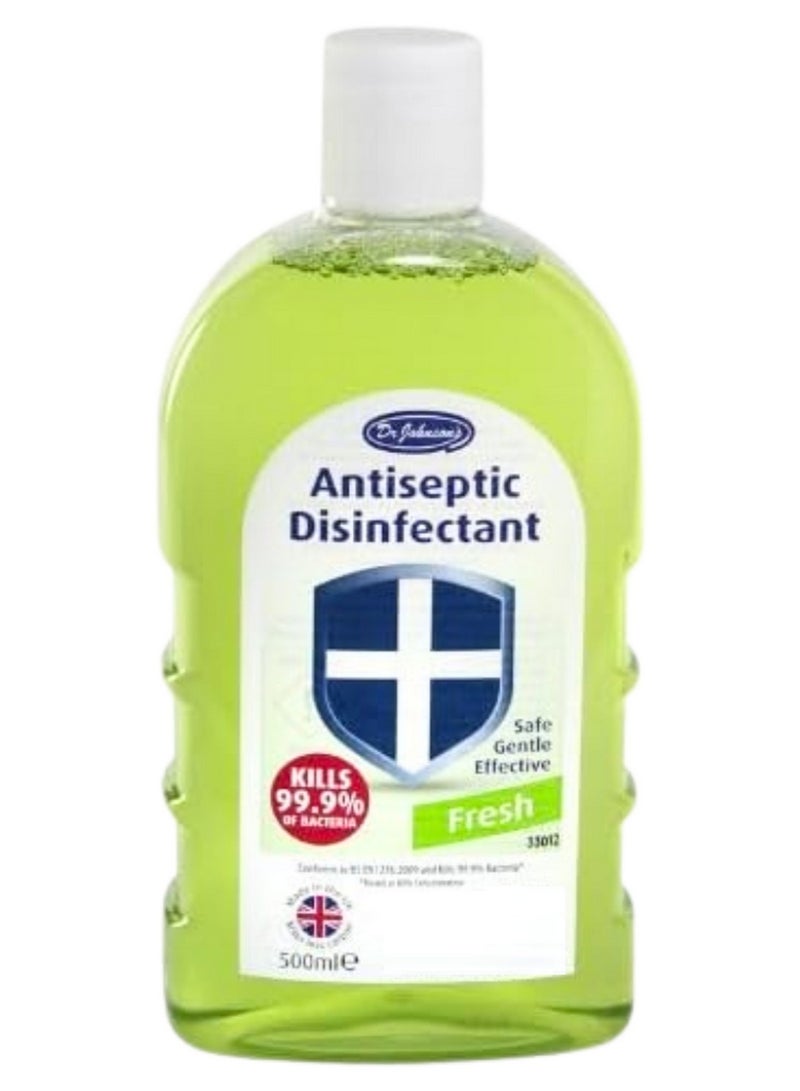 Dr Johnson's Fresh Scented Antiseptic Disinfectant 500 ML - Image 1