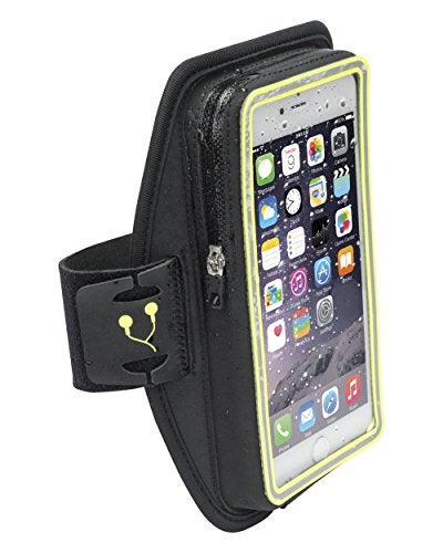 Nathan Sonicstorm Armband, Black/Safety Yellow - Image 3