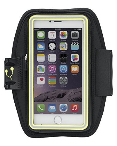 Nathan Sonicstorm Armband, Black/Safety Yellow - Image 5