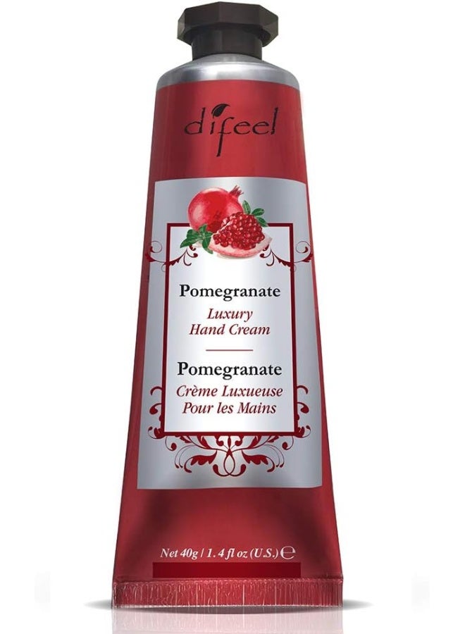 difeel Ever Rich Hand Cream - Pomegranate With 100% Pure Natural Vitamin E Oil 40 Milliliters - Image 1