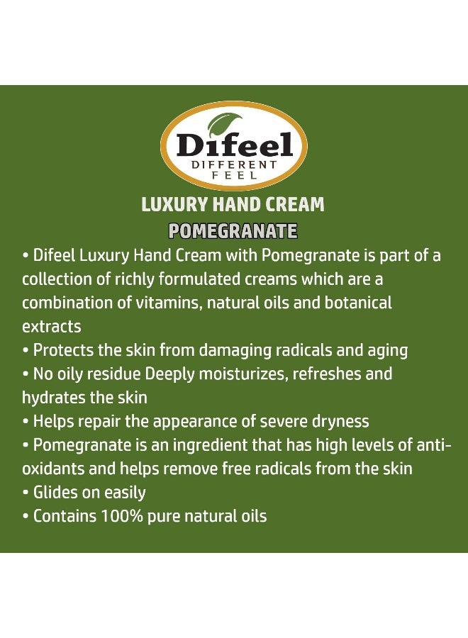 difeel Ever Rich Hand Cream - Pomegranate With 100% Pure Natural Vitamin E Oil 40 Milliliters - Image 2