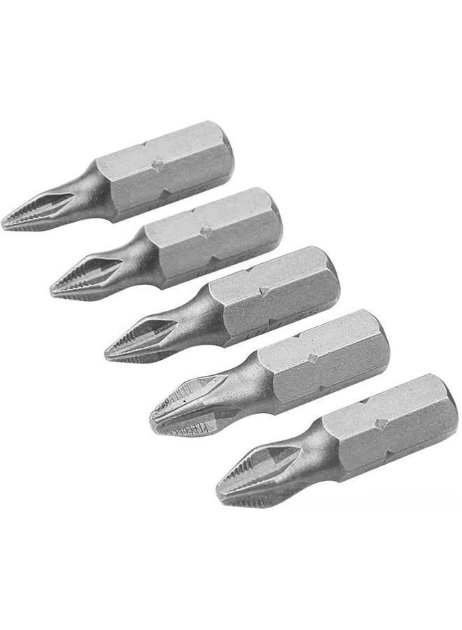 TOLSEN 5pcs PHILLIPS SCREWDRIVER BIT SET INDUSTRIAL