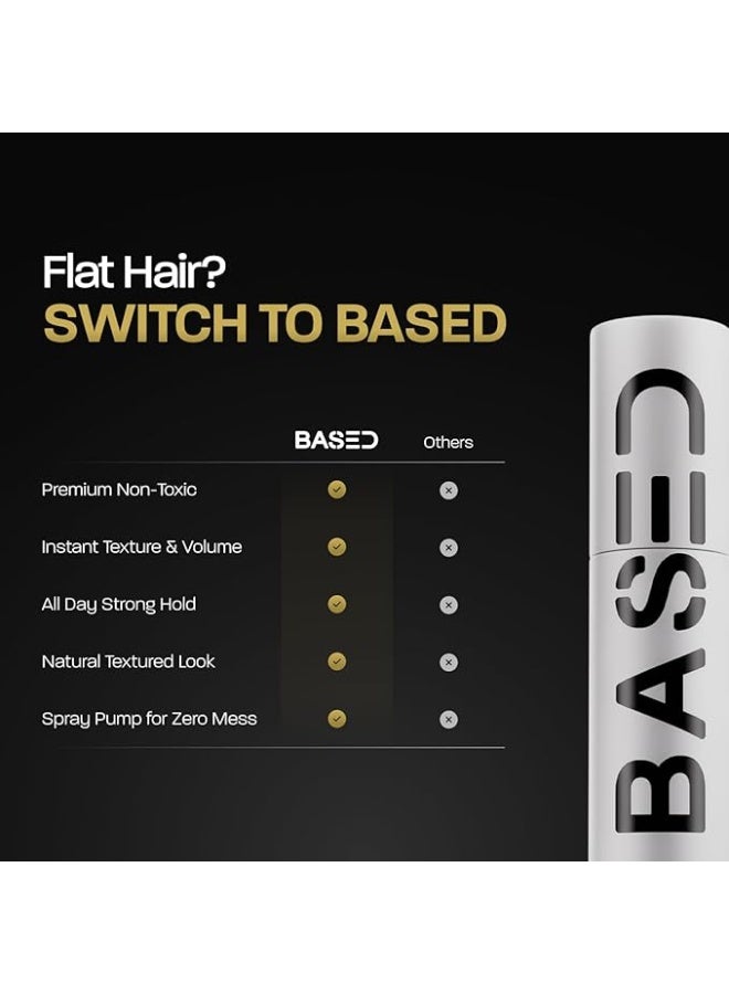 Based Bodyworks Hair Texturizing Powder Lightweight Volumizing Styling Powder - Image 5