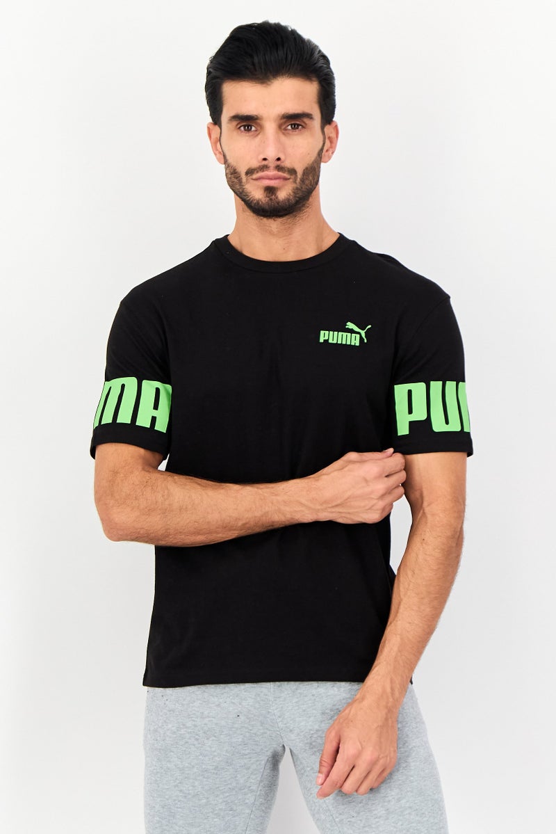 PUMA Men Relaxed Fit Short Sleeve Outdoor T-Shirts, Black - Image 1