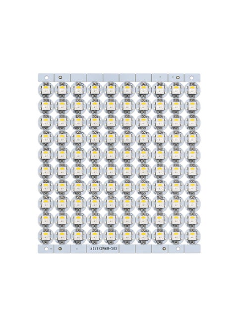 BTF-LIGHTING SK6812(WS2812B) RGBW LED Chips 100PCS RGB+Natual White Individually Addressable 5050SMD Module Pixels Light DC5V White PCB Chasing Dream Color for Christmas(No Adapter or Controller)