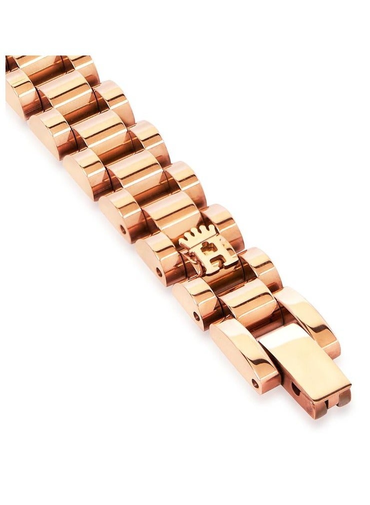 Holborn Classic Mayfair Bracelet - Women's Golden Bracelet - Image 1