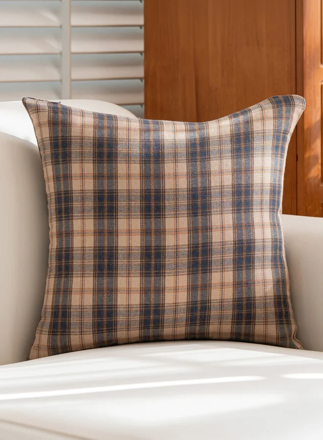 Styli Pack of 2 - Plaid Cushion Cover, 45x45cm