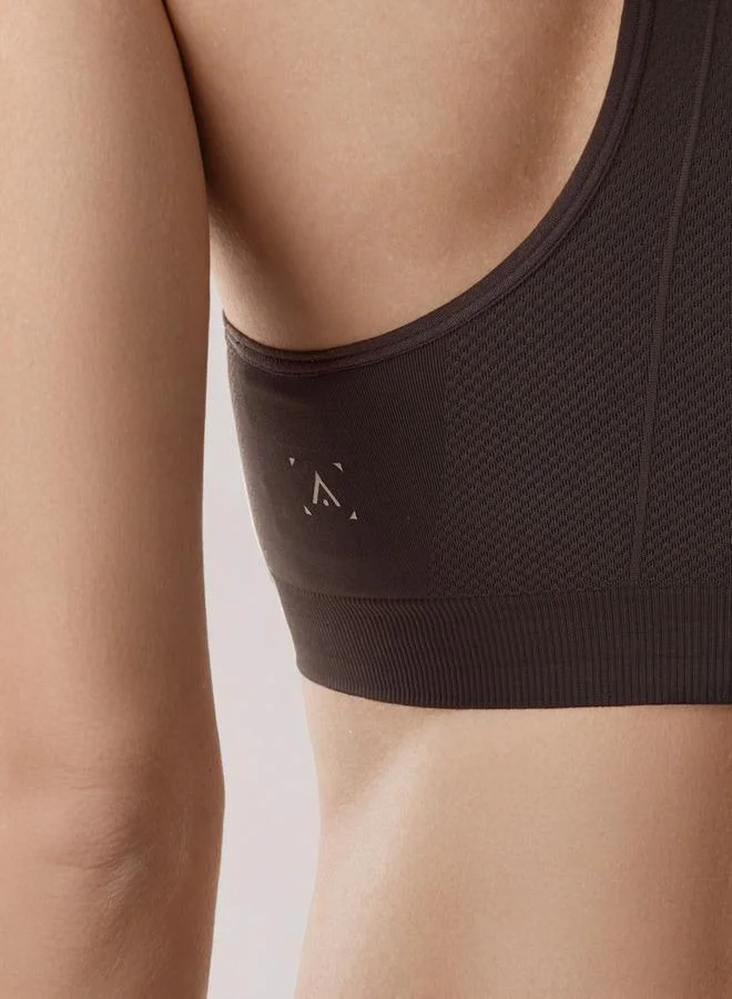 Splash Active GREY Women Racerback Sports Bra for Women | Best Price UAE