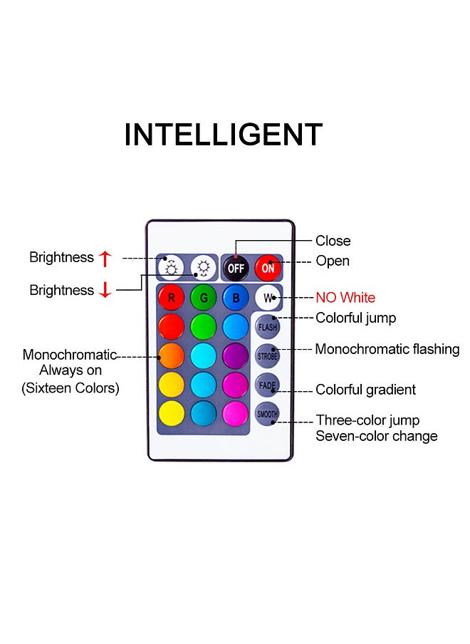 Generic Led RGB Lamp Strip Color Changing Strip Lights with Remote for Room Home Party Decoration  - Image 2