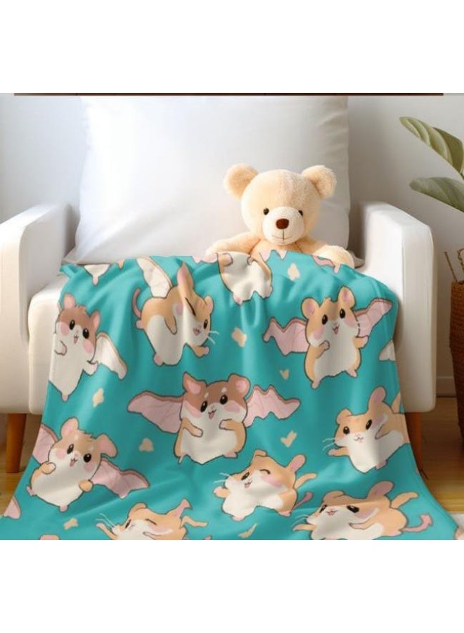 general Baby and children's cartoon flannel thin blanket (warm and comfortable, suitable for sleep, game use) 70cm*100cm - Image 5