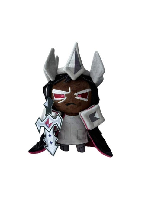 Shadow Milk Cookie Plush Cookie Game Peripheral Cute Girl Plush Toy-Color:Gray Sword Knight 25cm 180g-Height:As Shown In The Picture
