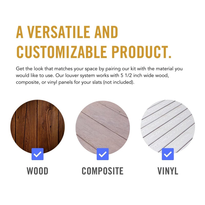 Nuvo Iron LSB48 Hardware System-Holds up to 11 Boards Louver, Black - Image 4