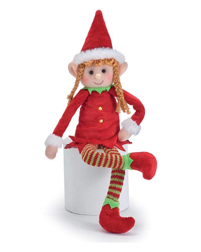 burton+BURTON PLUSH CHRISTMAS GIRL ELF - Image 1