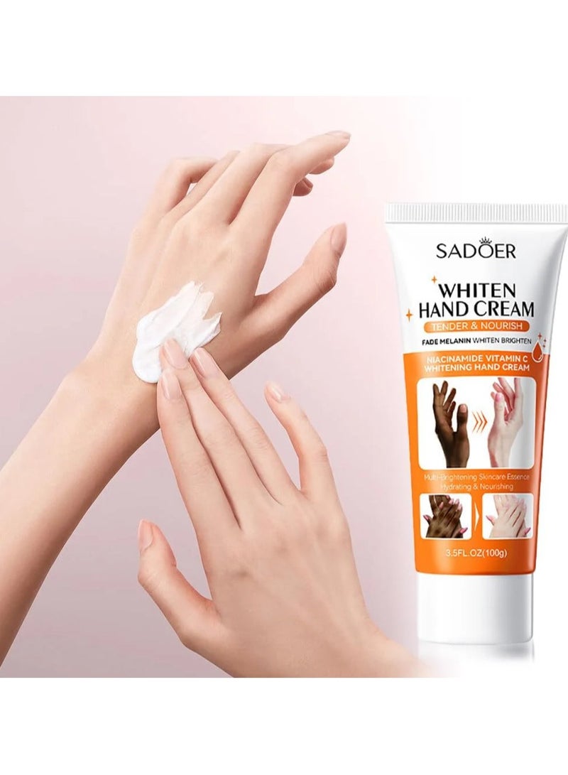 SADOER سيروم تفتيح سريع لخشونة المفاصل، مرطب ناعم متشقق، كريم يد، للمرفقين، الركبة، البشرة السوداء، منتج مزيل للبقع الفاتحة - Image 1