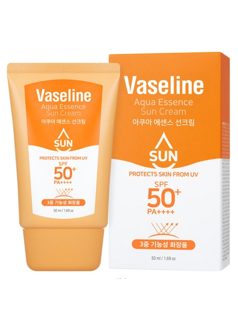 Vaseline - Aqua Essence Sun Cream SPF50+PA++++ - 50ml - Image 1