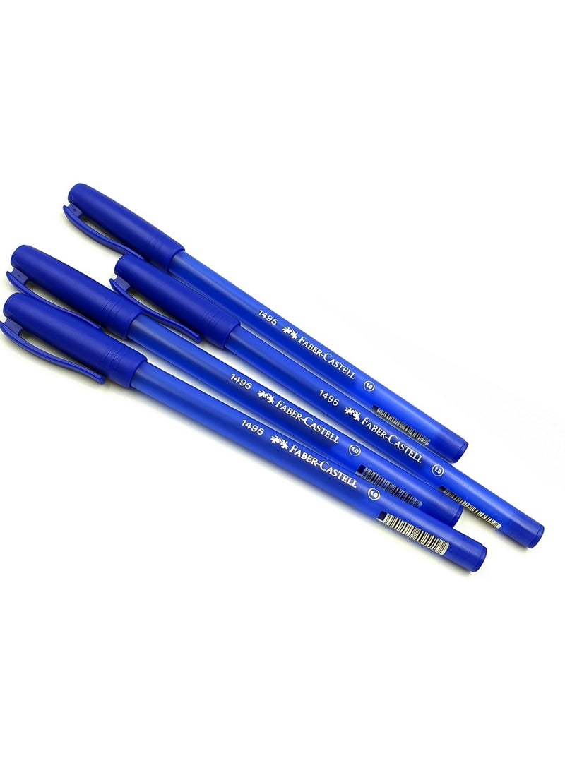 FABER-CASTELL قلم حبر جاف إجنيتو، 10 قطع، حبر أزرق - Image 2