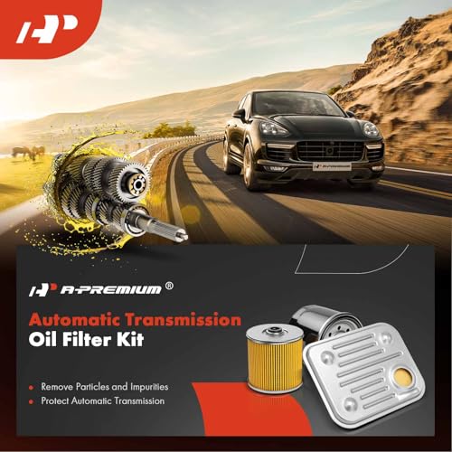 A-Premium Automatic Transmission Fluid Filter with Pan Gasket, Compatible with Jeep WK2 Series Grand Cherokee 2018-2020 & Dodge Charger 2015-2020, Challenger 2015-2020, Replaces 68266725AB - Image 2