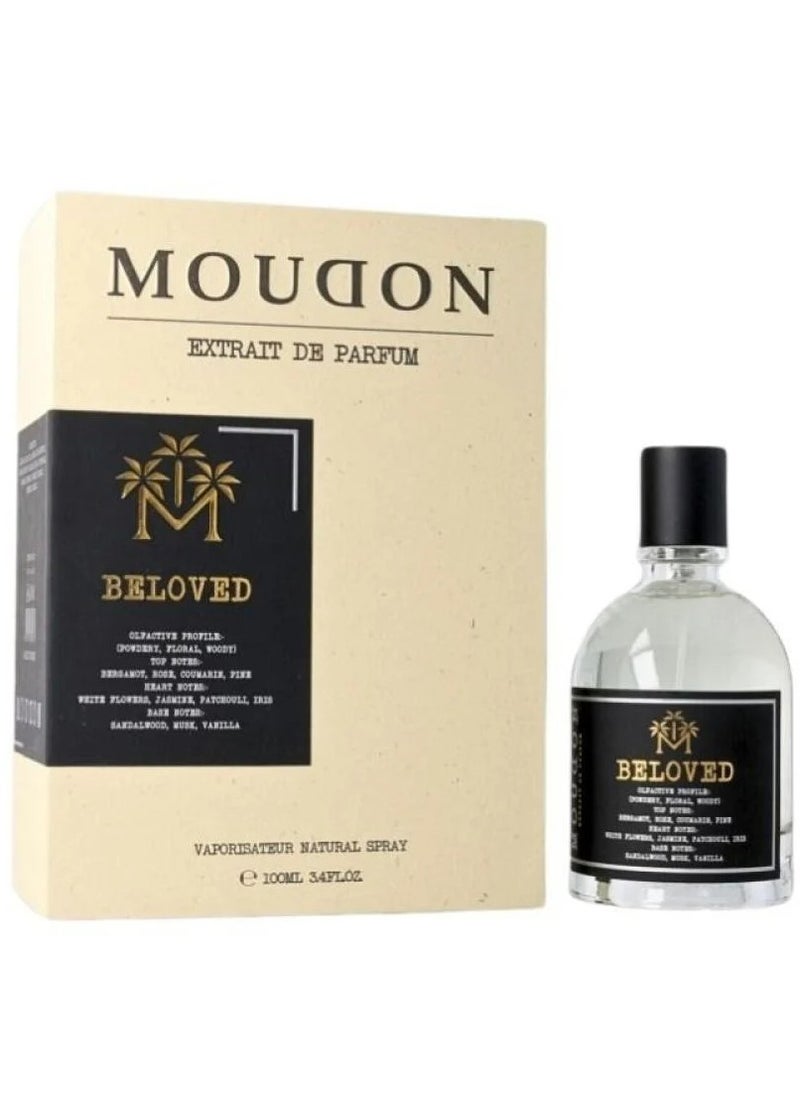 Moudon Beloved Extrait Unisex  100ml - pzsku/ZE9F4D2A8FBD9932BA1F6Z/45/_/1735063133/8fd972ef-177f-4586-a78d-2b663cf13235