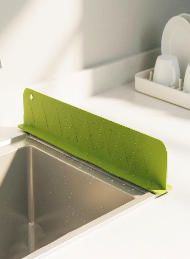 AARUX Silicone Sink Splash Guard for Kitchen 50CM, Water Barrier for Kitchen Washbasins, Non-Slip Suction Cup Base, Dishwasher Safe, Adjustable Dishwashing Baffle, Splash-Proof Cover with Suction Cups - Image 4