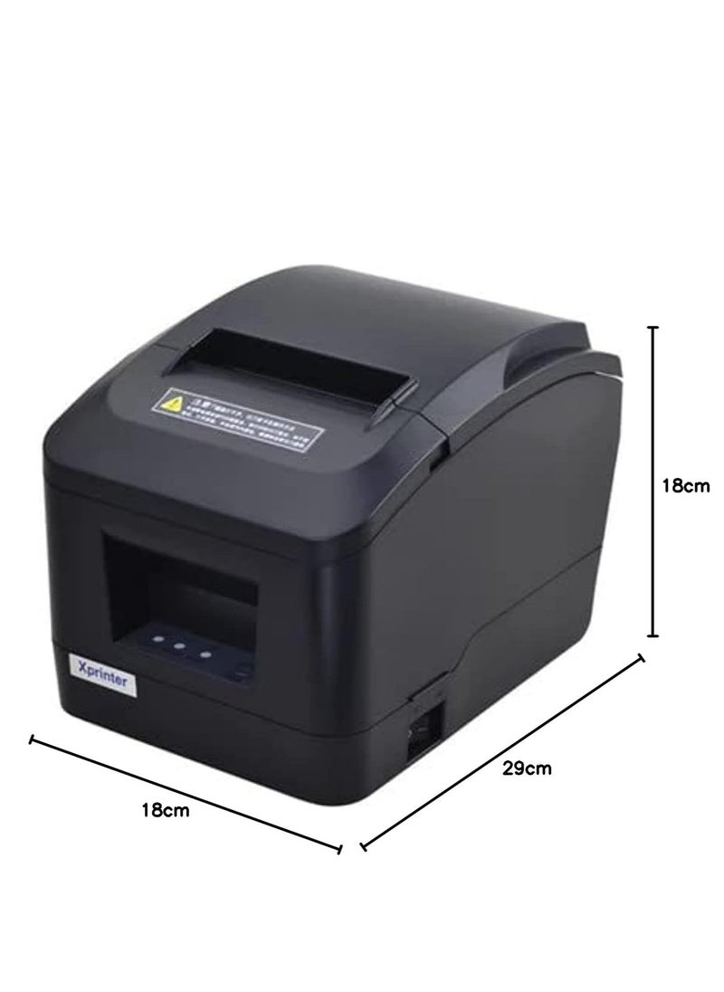 Xprinter - Xprinter D200 7.9mm Thermal Receipt Printer with Auto Cutter, Inkjet Printer, D200, Multicolor - Image 1