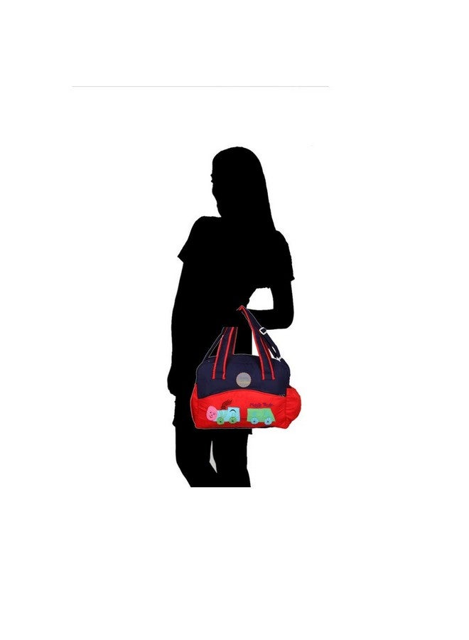 Unique Ideas New Born Baby Multipurpose Polyester Diaper/Mother Bag with Holder Diaper Changing Multi Compartment (Red Regular, Medium,Pack of 1) - Image 5