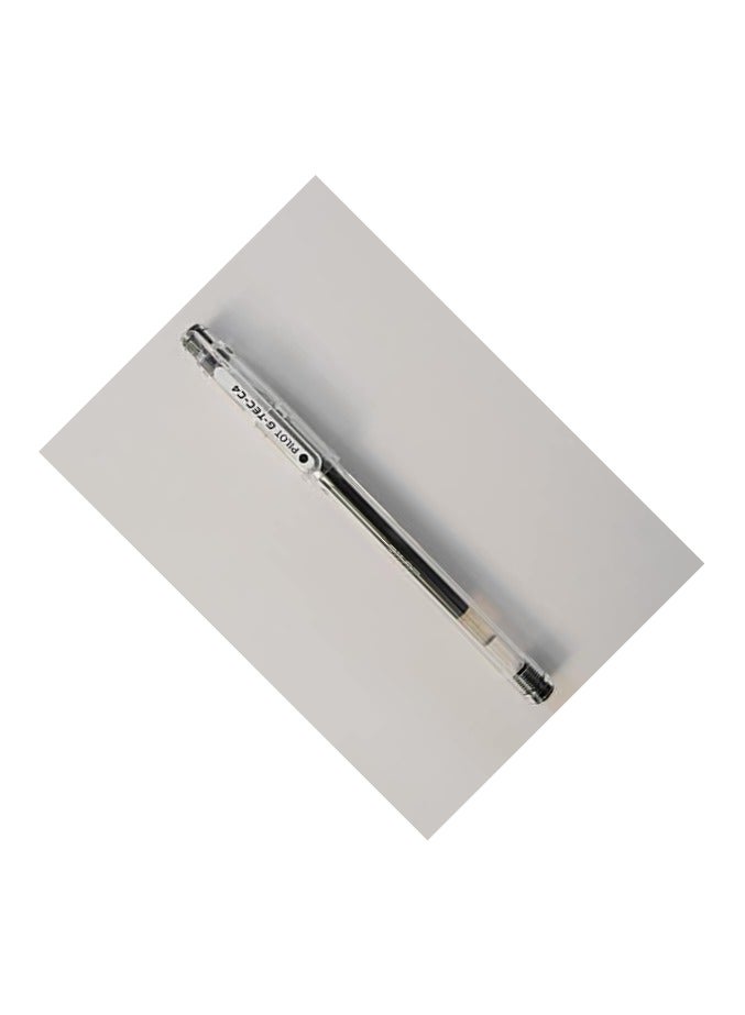 بايلوت قلم بايلوت جي - Tec C4 جل ميكروتيب رولربال أسود عبوة من 12 قلم - Image 2