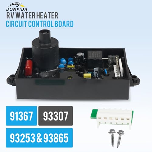 Donpida 91367 RV Water Heater Circuit Board Compatible with Atwood 91367 93865 93253 GCH64E RV Ignition Control Board with Adapter - Image 3