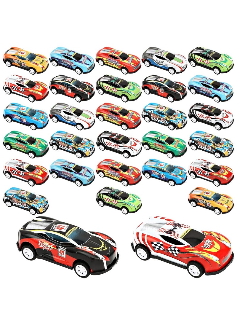 Toy Box - Metal Pull Back Cars Friction Power Alloy Casting Model Cars Mini Race Cars for Toddler 24pcs - Image 1