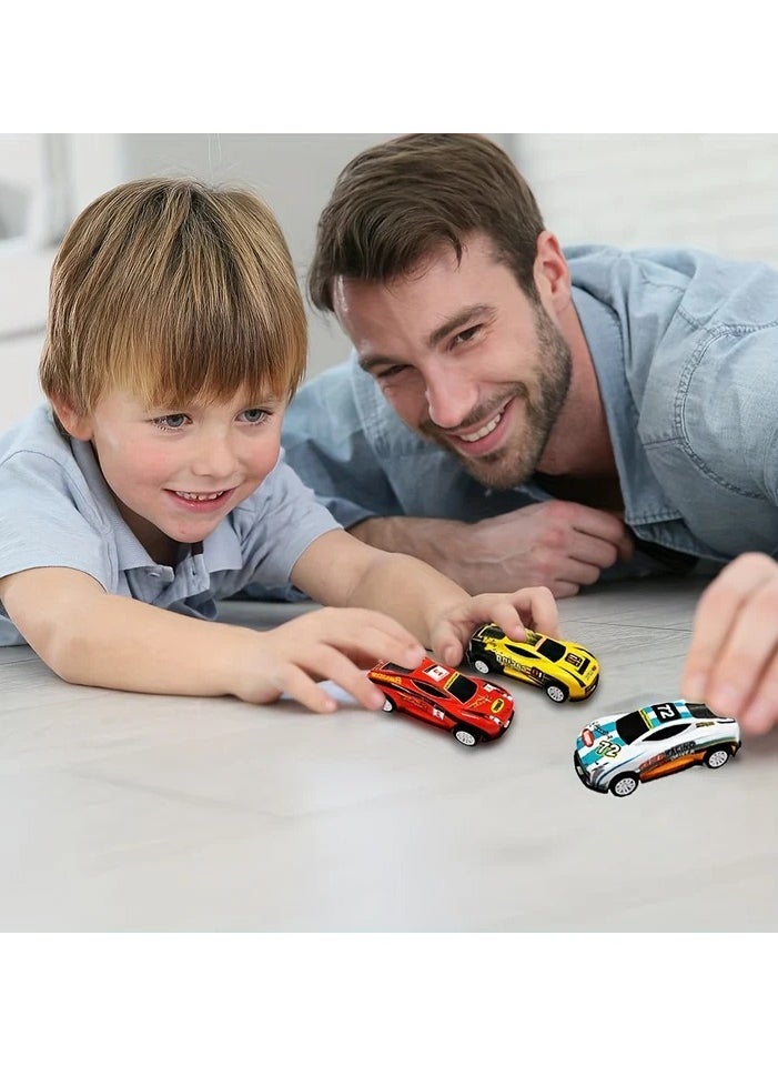 Toy Box - Metal Pull Back Cars Friction Power Alloy Casting Model Cars Mini Race Cars for Toddler 24pcs - Image 1