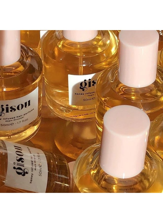 جيسو عطر جيسو للشعر بنكهة العسل، عطر رقيق للشعر بنفحات حلوة من العسل ممزوجة بأزهار الربيع، بخاخ مغذي ومرطب للشعر (1.7 أونصة سائلة)  - Image 5