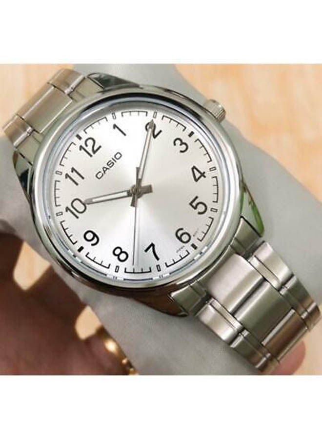 كاسيو ساعة يد من ستانلس ستيل بعقارب MTP-V005D-7B4UDF - Image 2