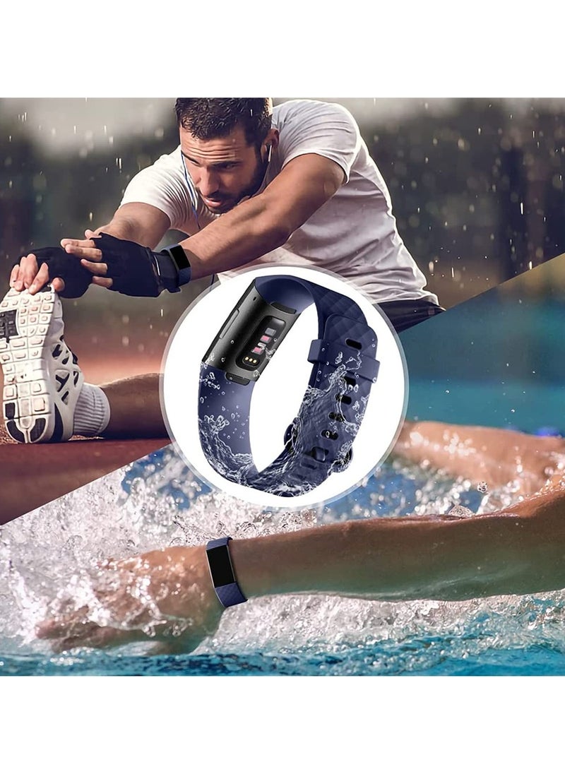 GNAFOTU - 3 Pack Waterproof Bands Compatible with for Fitbit Charge 2 - Image 1