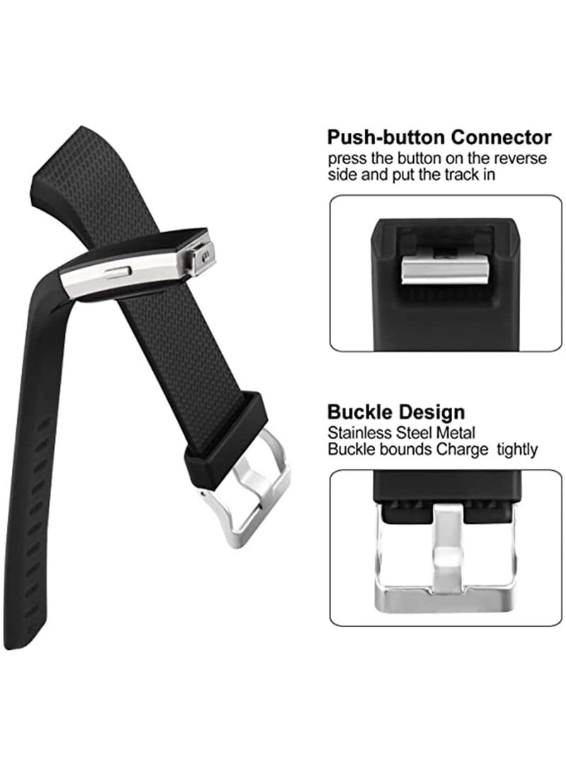 GNAFOTU - 3 Pack Waterproof Bands Compatible with for Fitbit Charge 2 - Image 1