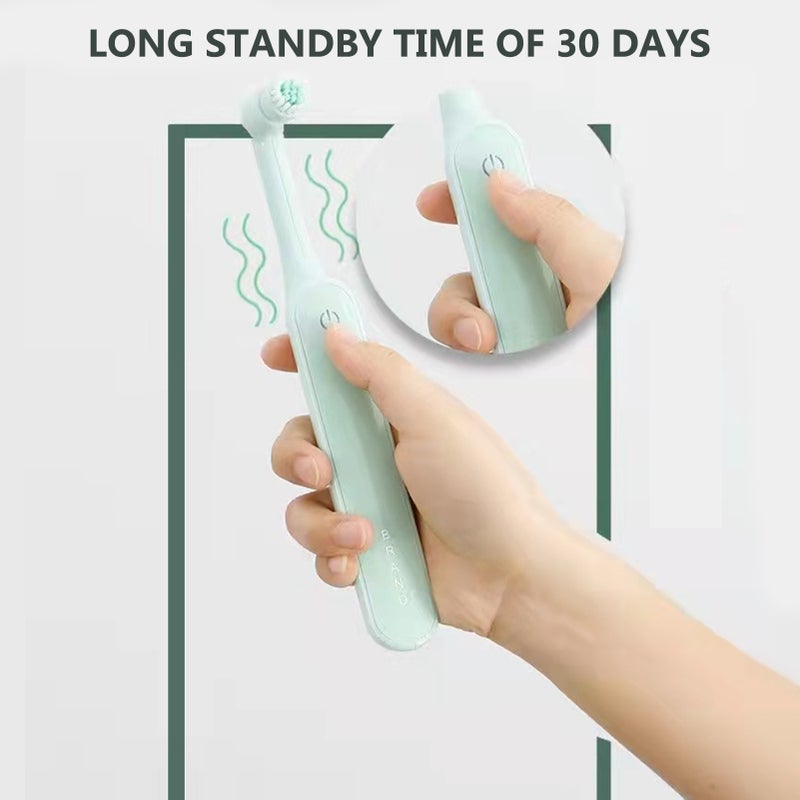 Electric Rechargeable Rotating Toothbrush Intelligent Timing Two-speed Cleaning IPX7 Waterproof Oral Care - Image 4