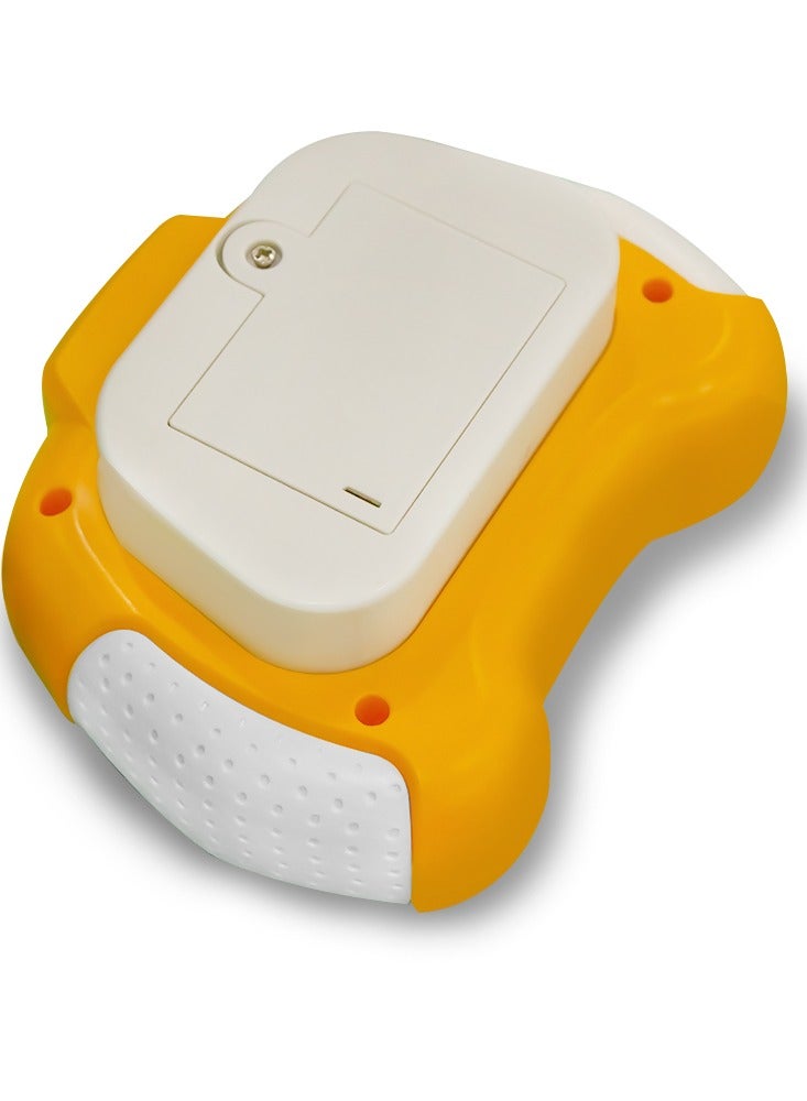 UKR Quick Push Pop It Toy – Light Up Bubble Pop Fidget Toy | Rainbow Push Pop Game for Stress & Anxiety Relief | Handheld Fidget Toy (Yellow) - Image 2