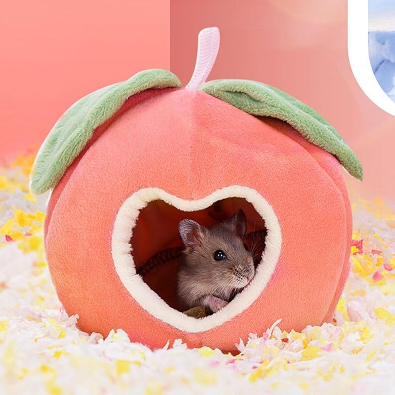 Pink Hamster House Soft Warm Hanging Bed Hammock For Guinea Pig Hedgehog Cage Nest - Image 3