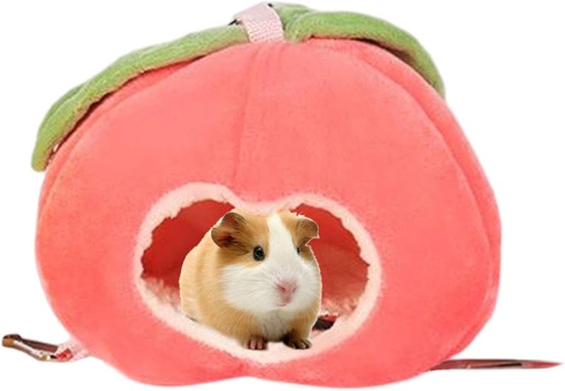 Pink Hamster House Soft Warm Hanging Bed Hammock For Guinea Pig Hedgehog Cage Nest - Image 2