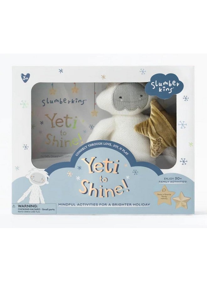 Slumberkins Yeti to Shine - Promotes Mindfulness, Connection, & Play - Includes Yeti to Shine Book, Yeti & Her Shine Bright Star Plushes & Activity Tokens - Holiday Toys for Boys & Girls - Image 3