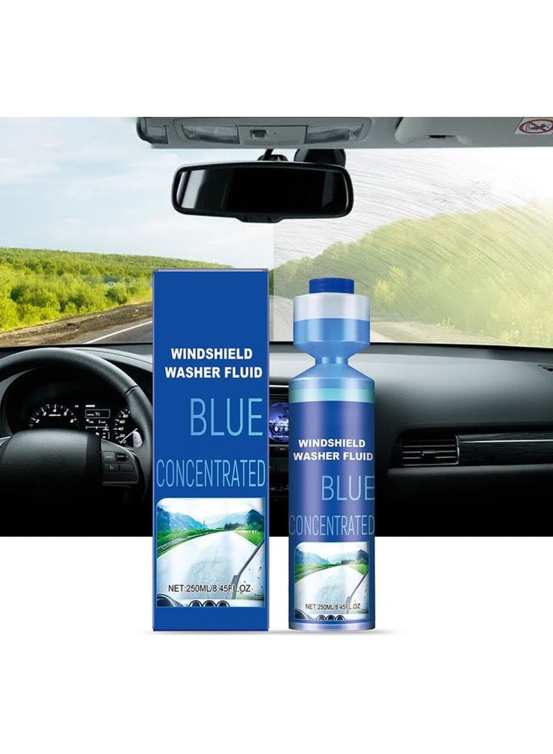 SYOSI Windshield Washer Fluid for Cars – 250ml/8.79 Oz Car Window Cleaner, Effective Window Washer Fluid for Car Windshields, Removes Dirt, Streaks, Bugs  Road Grime for Clear Vision (Blue) - Image 5