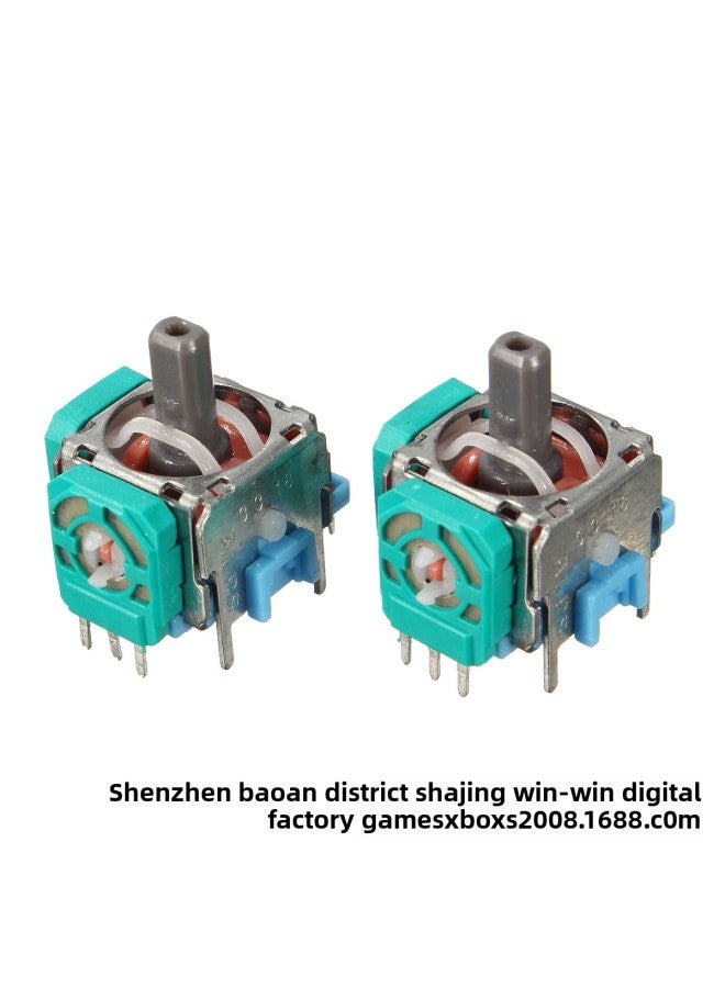 Ps4 3d Joystick Ps4 Controller Analog Operation Rod Joystick Potentiometer Left Right 3d Digital Computer Game Accessories-Product Color:ps4 Rocker Blue Base Original  - Image 1