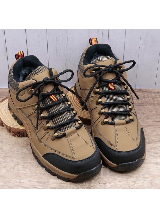 DELELE 2 Pair Round Wave Shape Non Slip Heavy Duty and Durable Outdoor Climbing Shoelaces Black Hiking Shoe Laces Shoestrings-71 inch - Image 2