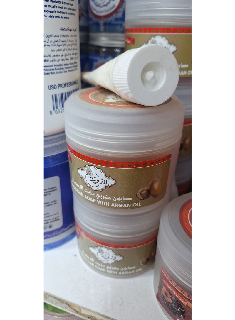 Moroccan soap with argan oil