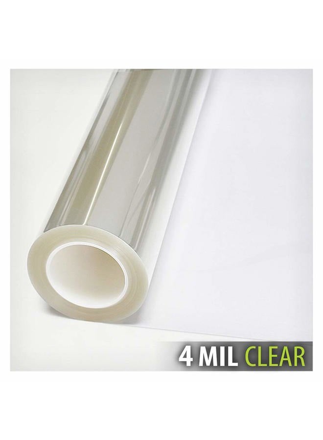 BDF S4MC Window Film Security and Safety Clear 4 Mil (30in X 24ft) - Image 3
