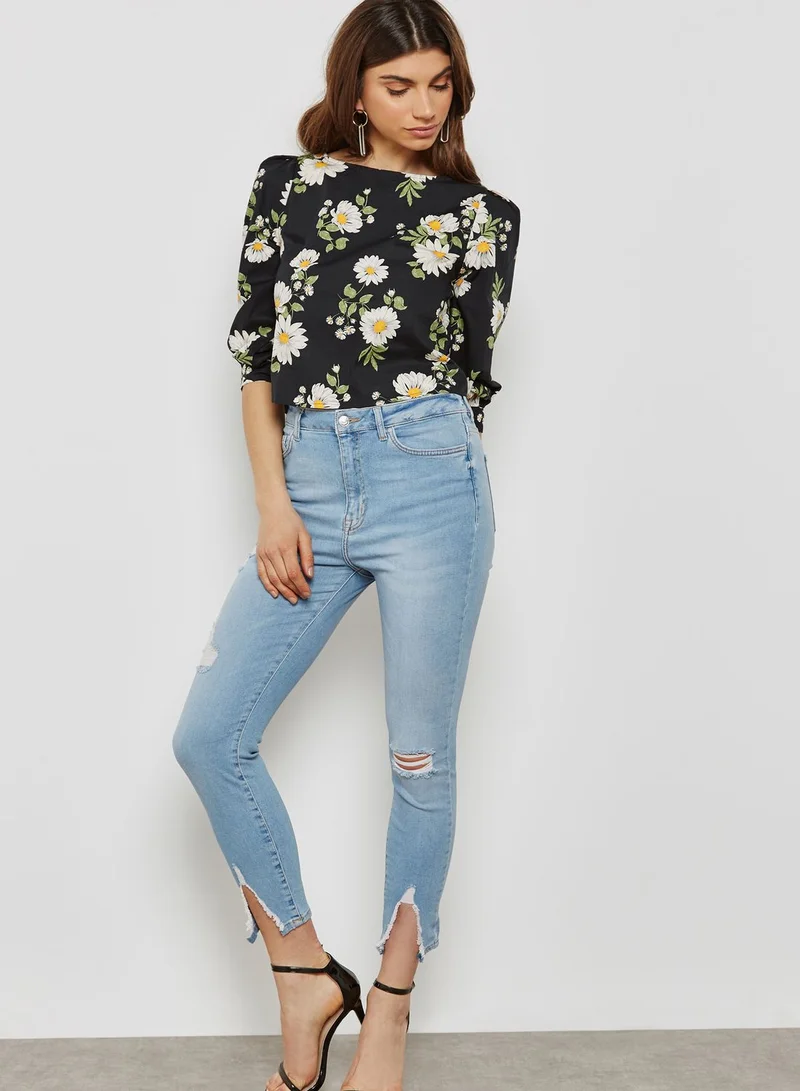 FOREVER 21 Printed Top
